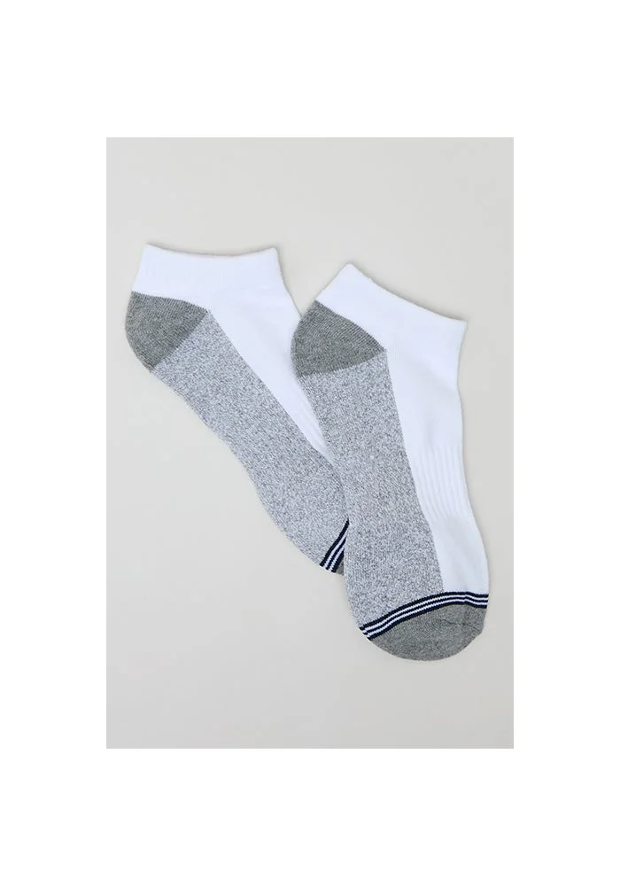 R&b  3 Pack Color Block Ankle Socks for Men | Best Price UAE