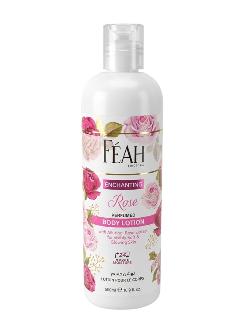 فياح لوشن الجسم بالورد من فيا 500 مل - لوشن مرطب برائحة زهور ناعمة - Image 1