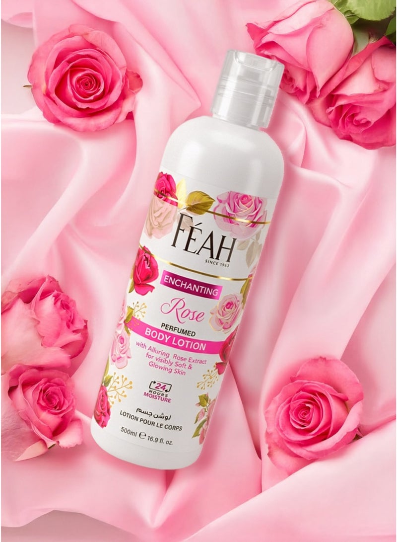 فياح لوشن الجسم بالورد من فيا 500 مل - لوشن مرطب برائحة زهور ناعمة - Image 5