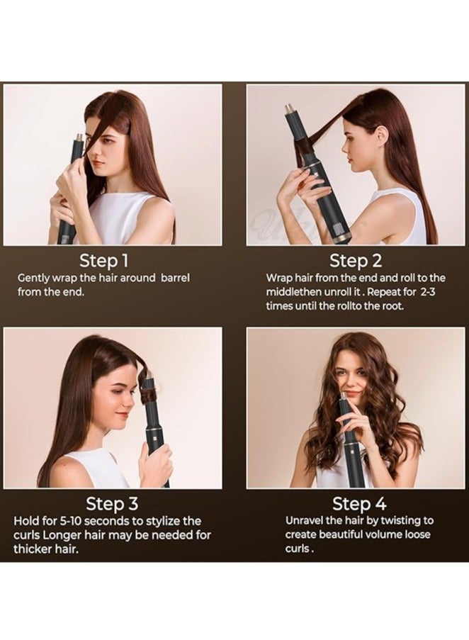 general Air Styler, Hair Dryer Brush, Ion Hair Dryer, Straightening Brush, Quick Drying Styler, Volumizer, Hair Dryer Curler, Automatic Curling Iron - Image 4