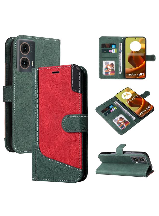 اس-توب جراب لهاتف موتورولا موتو جي 85، جراب جلدي بثلاثة ألوان - Image 1