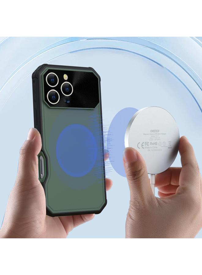 اس-توب جراب لهاتف iPhone 16 Pro PC Hybrid TPU MagSafe - Image 4