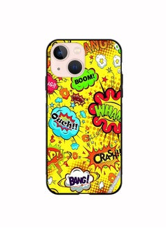 Protective Case Cover For Apple iPhone 14 Plus Multiple Stickers Design Multicolour