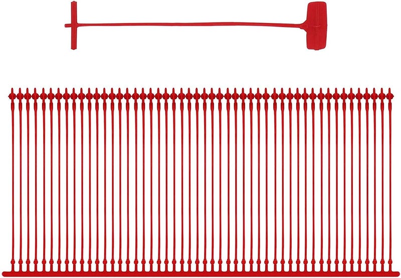 75mm(3 Inch) Red Tag Gun Barbs (Fasteners) for Any Standard Price Labels Clothing Tagging Attachers - 5000 Pcs