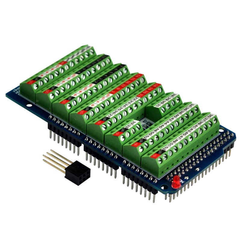 HCDC Screw Terminal Block Breakout Shield Module for Arduino MEGA-2560 R3 - Image 4