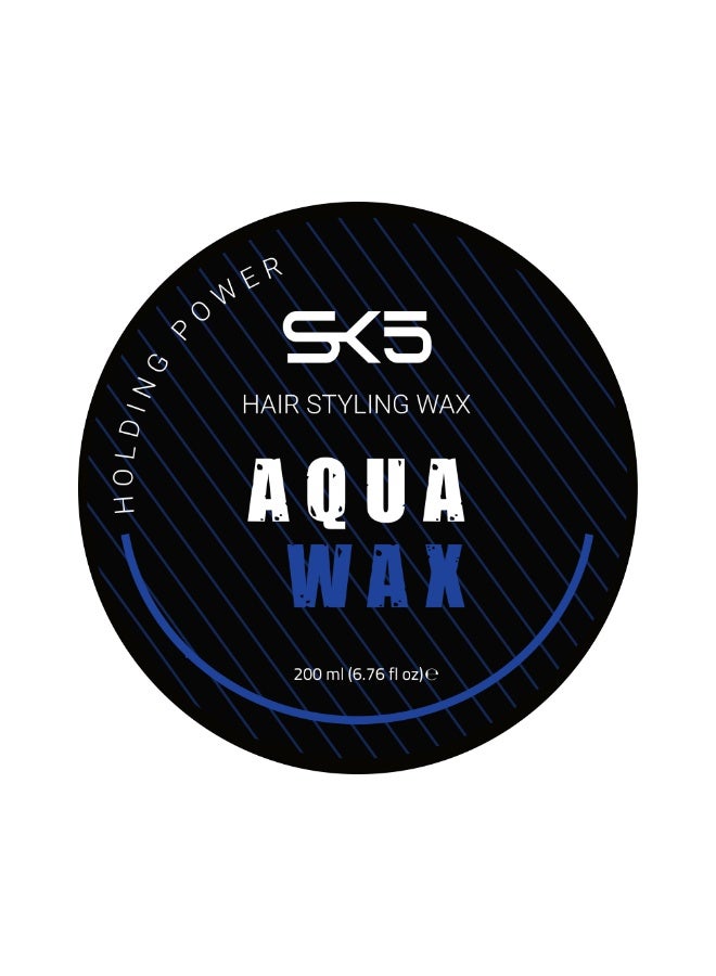 اس كي فايف SK5 اكوا واكس لتصفيف الشعر ازرق 200مل - Image 2