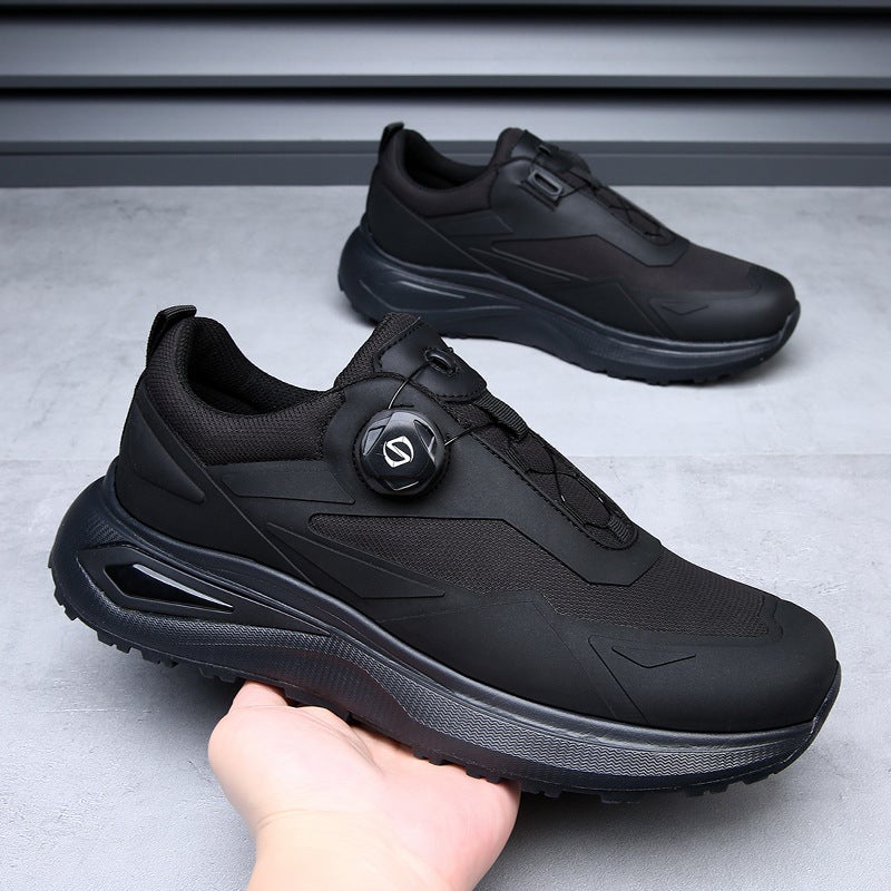 2025 Spring New Fashionable Sports Casual Shoes Men'S Breathable Soft-Soled Outdoor Running Rotary Knob Walking Shoes - Image 2