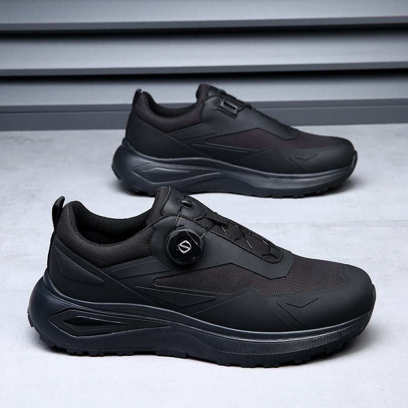 2025 Spring New Fashionable Sports Casual Shoes Men'S Breathable Soft-Soled Outdoor Running Rotary Knob Walking Shoes - Image 4