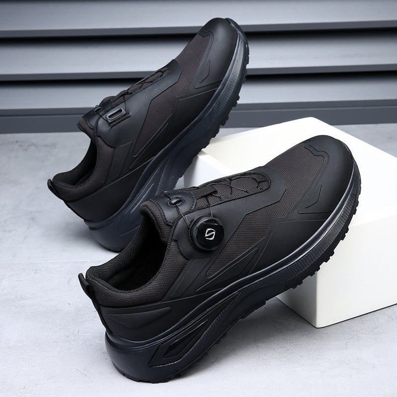 2025 Spring New Fashionable Sports Casual Shoes Men'S Breathable Soft-Soled Outdoor Running Rotary Knob Walking Shoes - Image 3