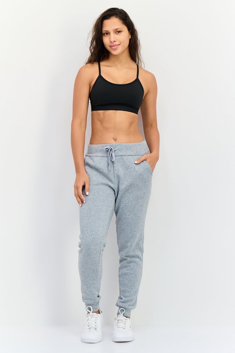 Reebok حمالة صدر رياضية نسائية بشعار العلامة التجارية، سوداء - Image 4