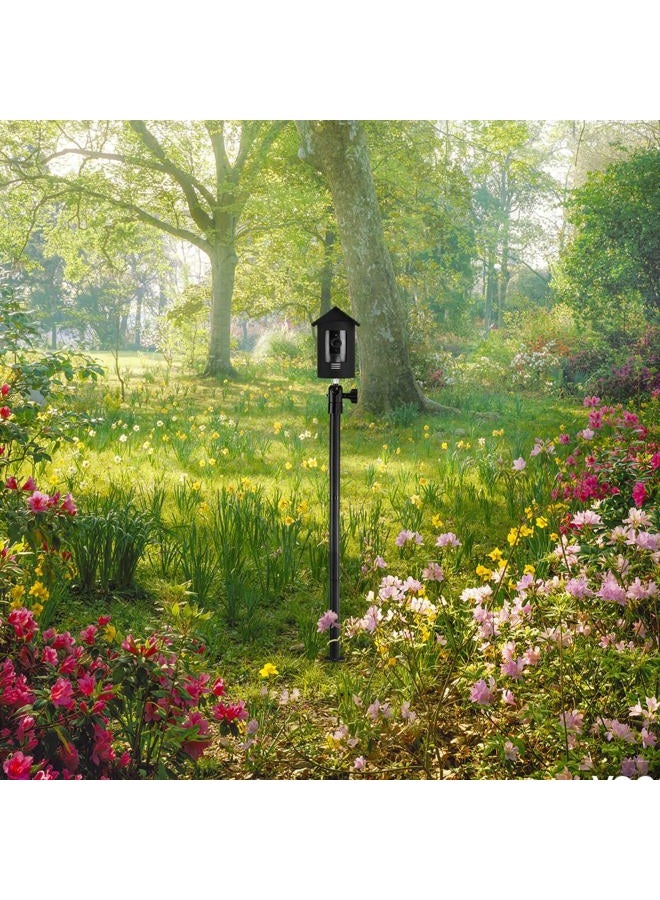 HOLACA Spike Pole Mount Ground Stake and Weatherproof Silicone Skin for Ring Stick Up Cam Battery HD Security Camera, Suitable for Stake into Soft Ground - Image 2