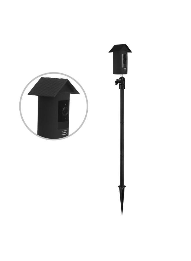 HOLACA Spike Pole Mount Ground Stake and Weatherproof Silicone Skin for Ring Stick Up Cam Battery HD Security Camera, Suitable for Stake into Soft Ground - Image 1
