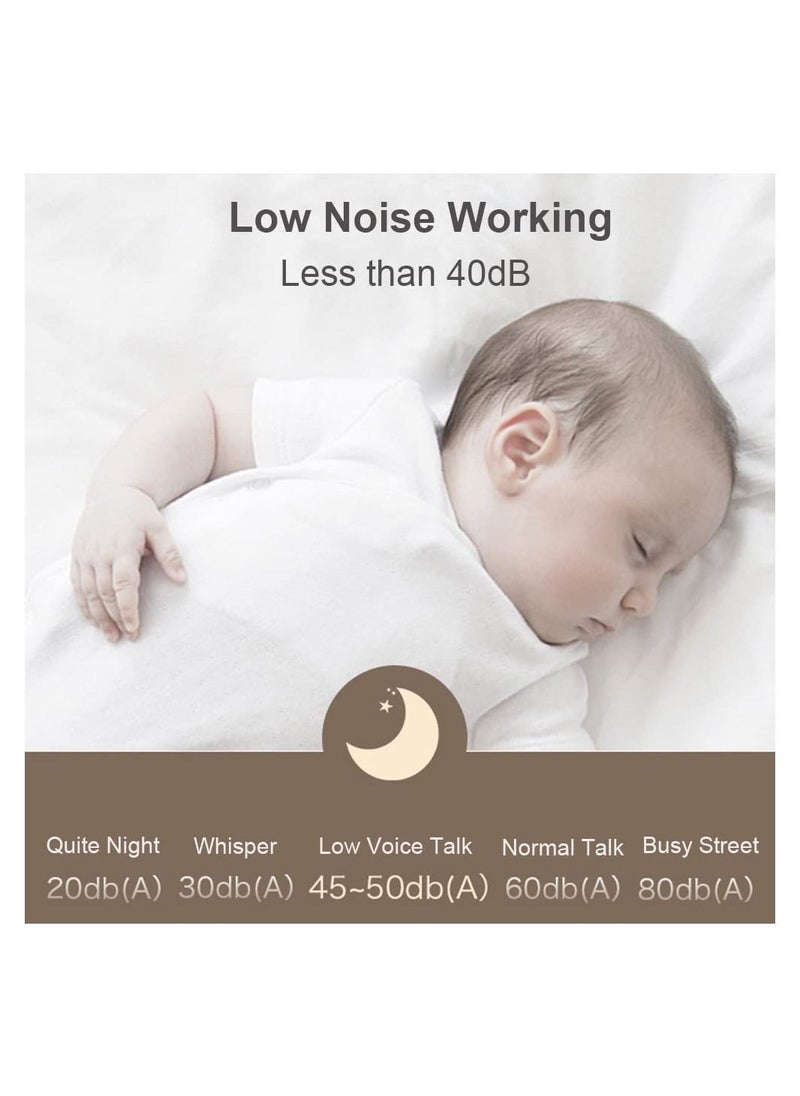Gonice Wearable Breast Pump Portable Hands Free Electric Breast Pump for Breastfeeding LED Screen 4 Modes 12 Suction Low Noise  - Image 4