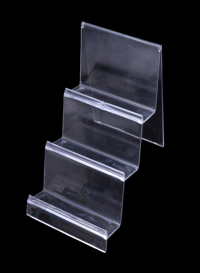 Youngy Clear Acrylic Wallet Display Stand Holder Leather Handbag Purse Jewelry Stand - 7cm - 1 Layer - Image 4