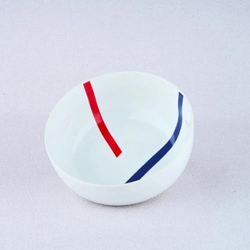 BLACKCARROT Porcelain Large Serving Bowl, 1-Pcs, (Plain, Super White), 1.5 litres, Microwave Safe - Image 2