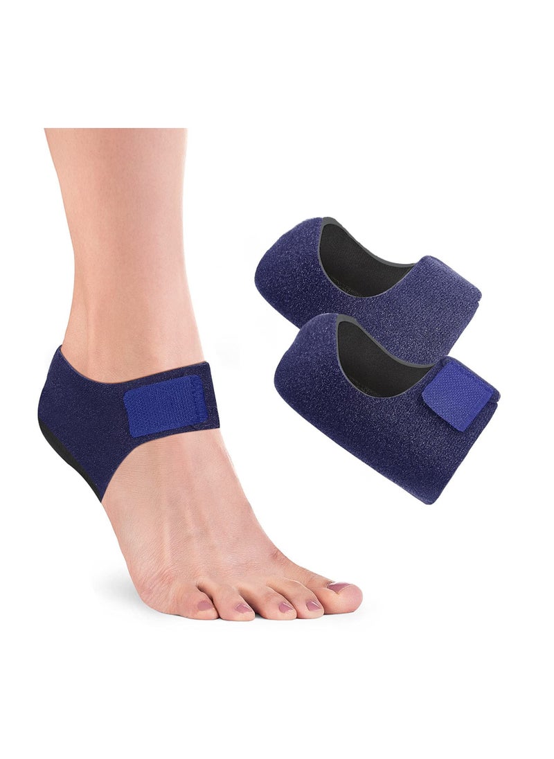 Generic Plantar Fasciitis Socks with Arch Support, 2PCS Heel Ankle Brace, KASTWAVE Foot Care Compression Sleeve, Heel Protectors Heel Pads Cushion - Heel Spur -Tendinitis- Cracked Heelsfor Relieving Heel Pai  - Image 1