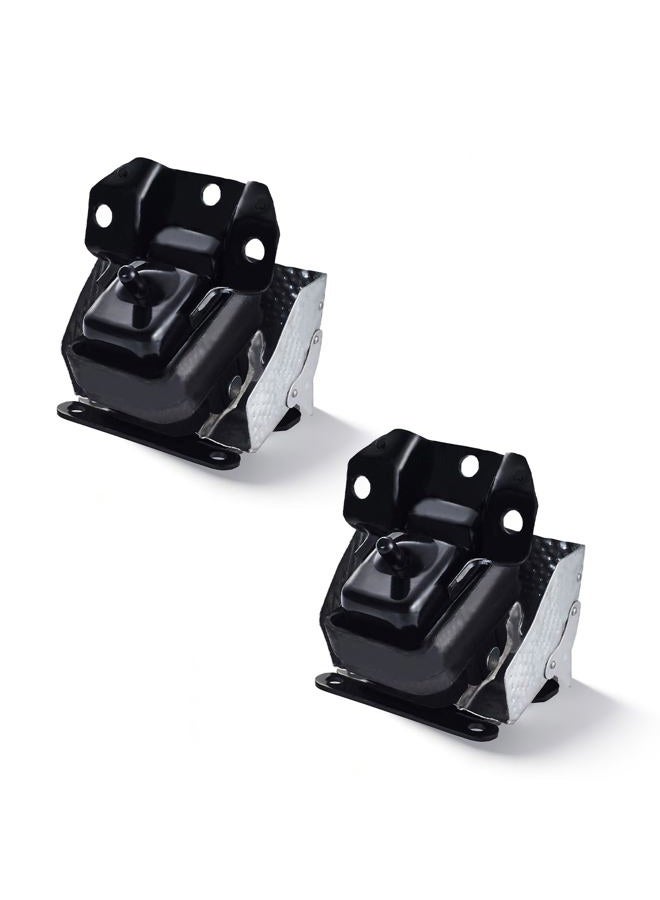 ENA Right and Left Engine Motor Mount with Heat Shield Set of 2 Compatible with Cadillac Chevrolet GMC Escalade Silverado Suburban Tahoe Sierra Yukon Replacement for A5365 A5365 - Image 1