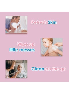 Cool & Cool Baby Wipes 25 Sheets Pack of 3  - Image 4