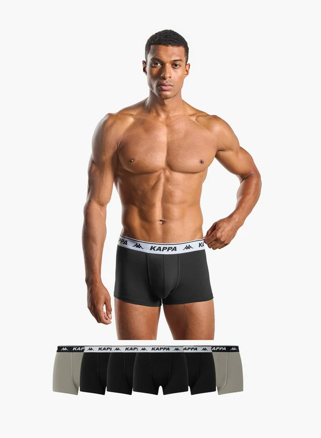 Set of 5 - Kappa Trunk Briefs with Elasticated Waistband