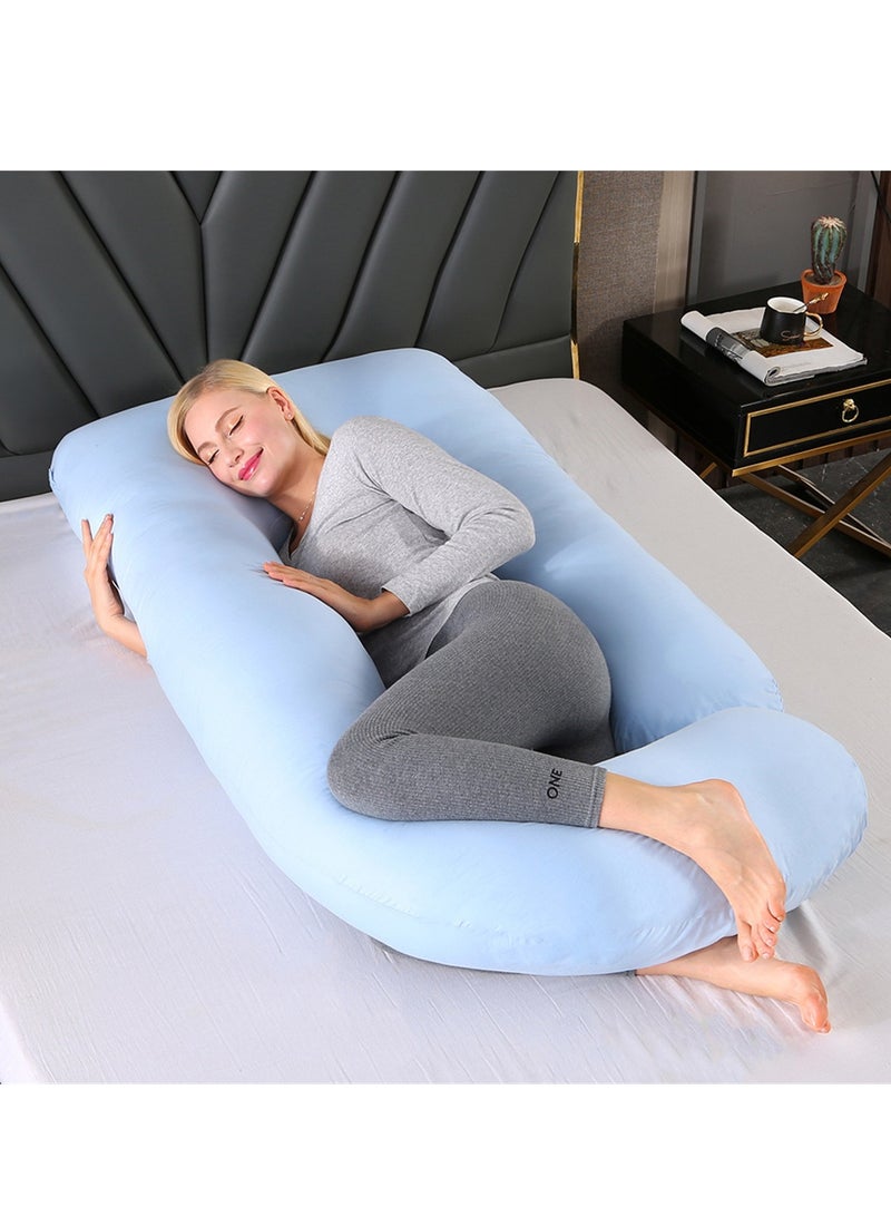 Crystal Velvet Maternity Pillow Maternity Belly Support Pillow Core Side Sleeping Pillow Waist Support Pillow - Image 2