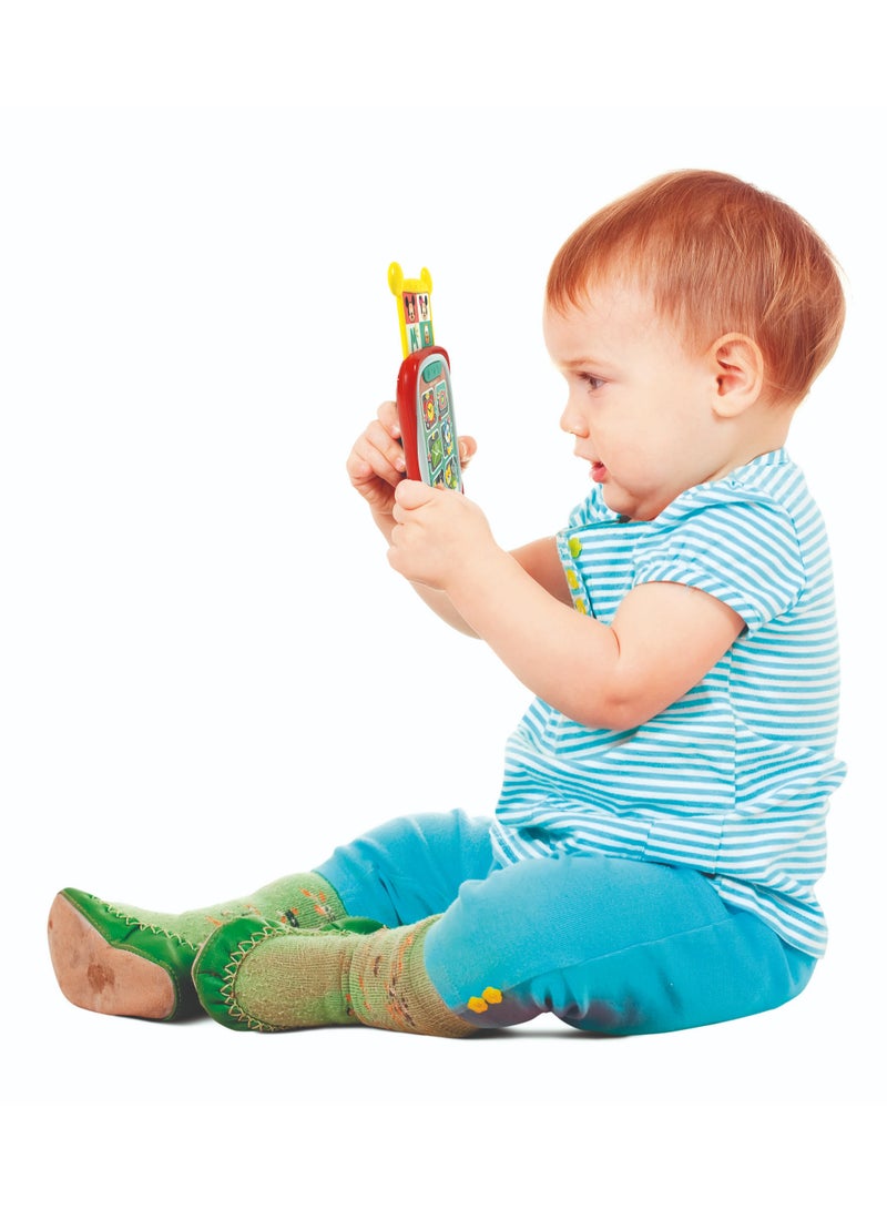 Clementoni Disney Baby Mickey Smartphone Light and Sound, Battery Operated | Interactive Toy for Baby and Toddler |Musical Toy | Help Stimulate a Child’s Auditory and Visual Senses | Educational Toy | Early Development Toy | Perfect Gift for Baby and Toddler - Image 5