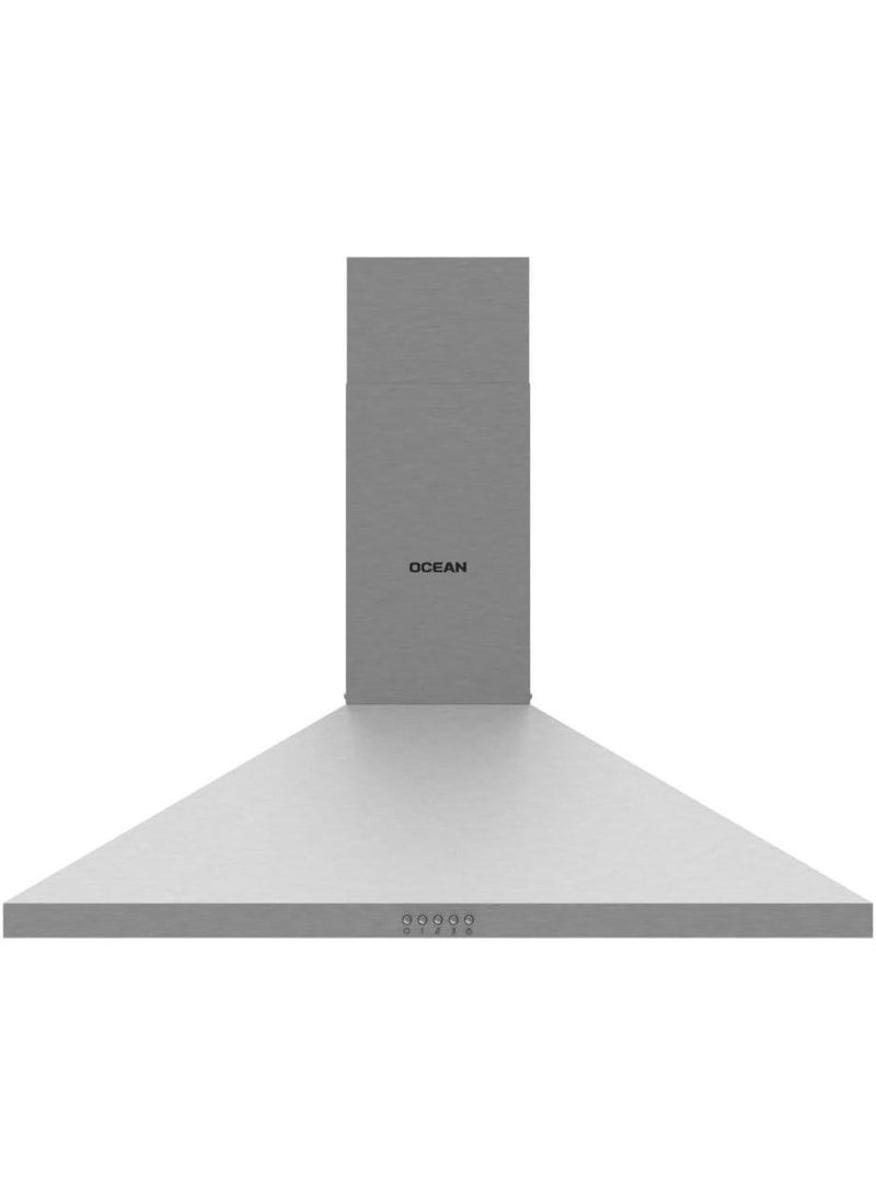 Ocean OWCHR96ICF, Built‑in Pyramids Chimney Hood, 90 cm, 650 m³/h, Stainless Steel - Image 4