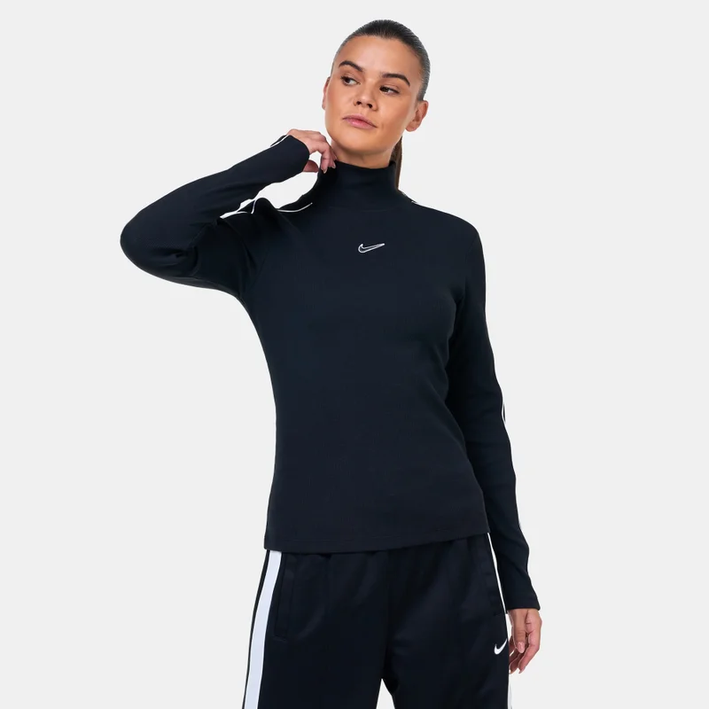 Nike Black Women's Sportswear 1/2-Zip Top for Women | Best Price UAE