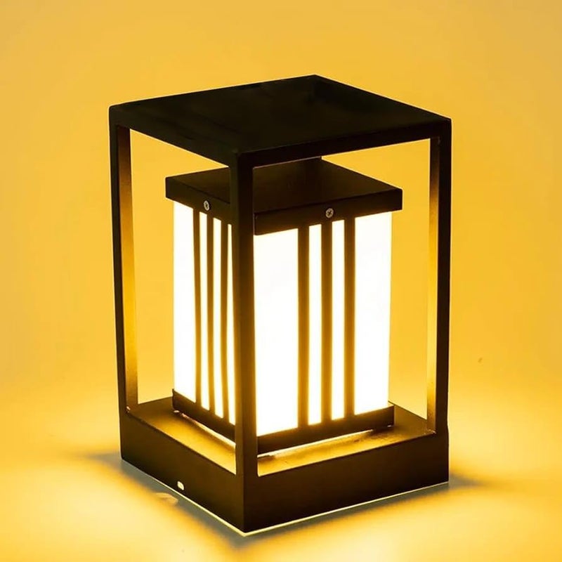 Lyse Decor Outdoor Gate Lights, Gate Lamp for Home Entrance, Boundary Light, Pillar Light, Outdoor Decoration Lamps (Pack of 1) - Image 1