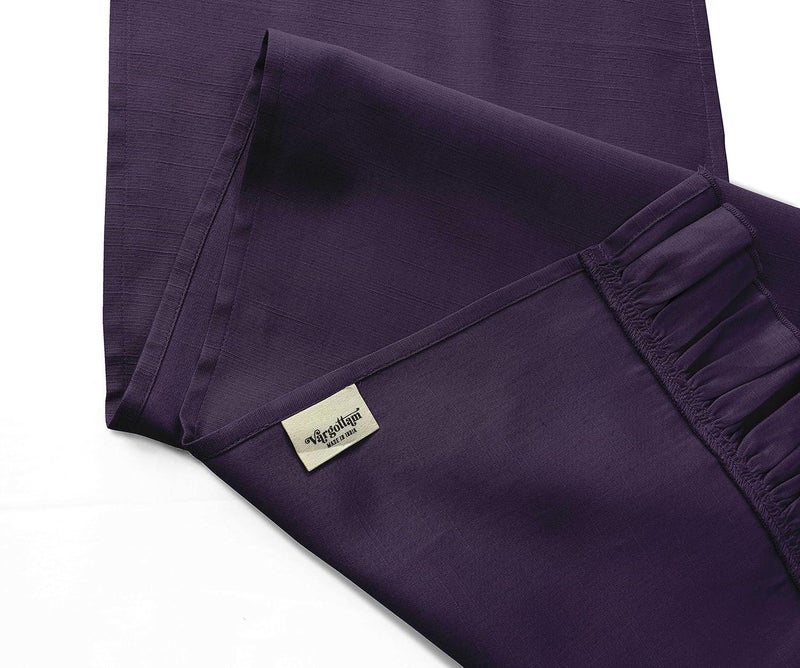 Vargottam Purple Home Décor Kitchen Table Decor Home Frill Table Runner-14 x 72 Inch - Image 5