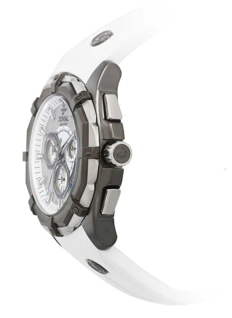 Jovial - JOVIAL  12008GBRC77, Chronograph ,NOVAPRIME: a bold fusion of precision, elegance, and cutting-edge Swiss craftsmanship, designed for those who command time. - Image 1