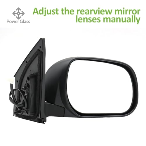 LEAVAN Passenger Side Door View Mirror Fit for 2006-2008 Toyota RAV4, Glass Door Mirror Passenger Right - Image 5