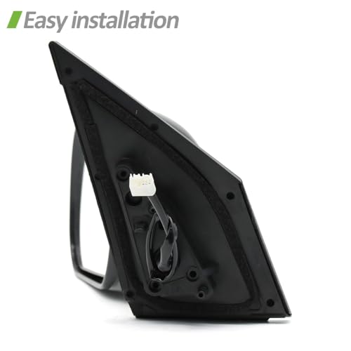 LEAVAN Passenger Side Door View Mirror Fit for 2006-2008 Toyota RAV4, Glass Door Mirror Passenger Right - Image 3