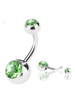 Swarovski Titanium Navel Belly Button Piercing Jewelry