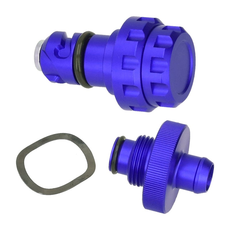 Oil Drain Plug Assembly with Magnetic End Aluminium Alloy Replacement for Ford F150 2015+(Blue ) - Image 4