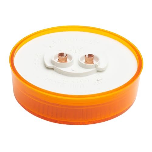 Grote 45833 Yellow 2 1/2" Round Clearance Marker Light (Built-In Reflector) - Image 2