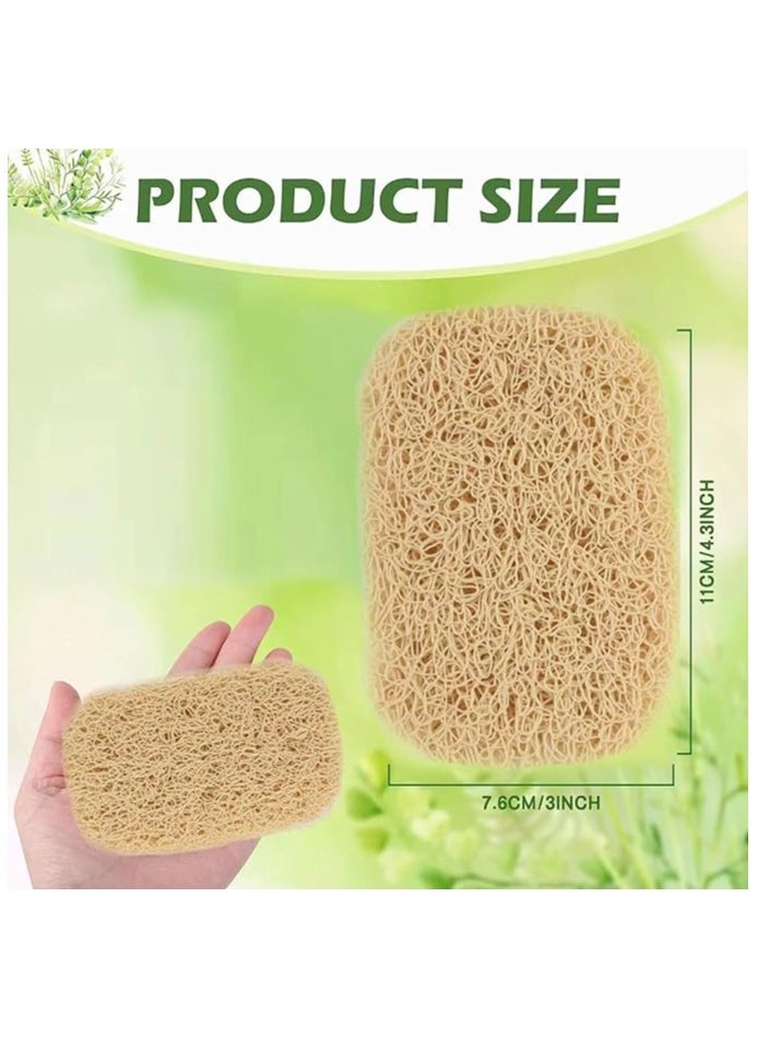 4  Soap Lifting Pad Soap Dish Bathroom Accessory MultiDirectional Weave Efficient Draining Soap Bar Holder for Shower suitble for countertop Sinks and tubs NoSlip