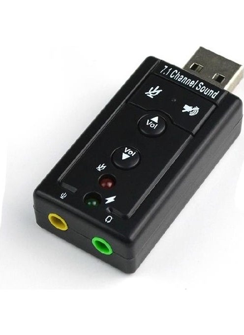 Blueway 7.1 Sound Card USB 2.0 Converter with Sound Effects  - Image 2