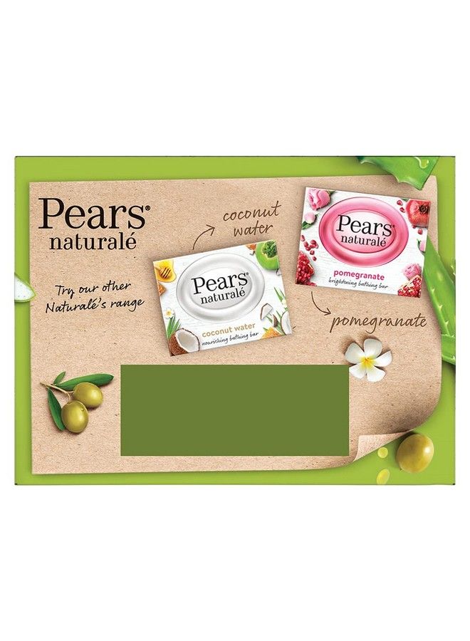 Pears صابون طبيعي لإزالة السموم بخلاصة الصبار 125 جرام (عبوة من 4 قطع) - Image 4