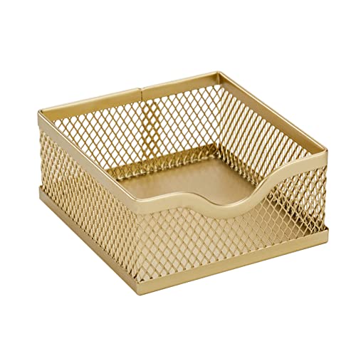 Annova Mesh Desk Organizer Office with 7 Compartments + Drawer/Desk Tidy Candy/Pen Holder/Multifunctional Organizer (Gold) - Image 5