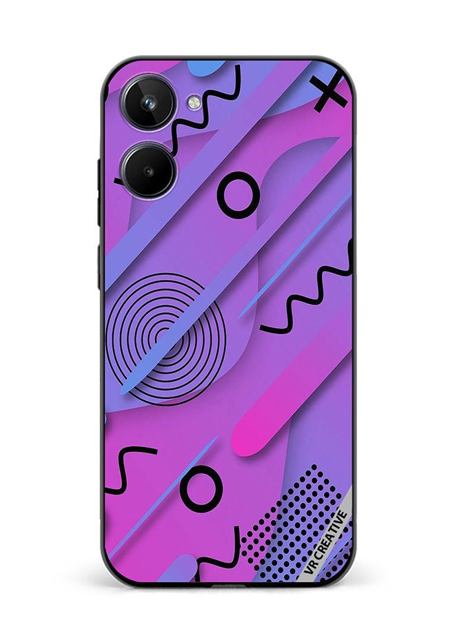 VR CREATIVE Protective Case Cover For Realme 10 Layers With Xo Design Multicolour - Image 1
