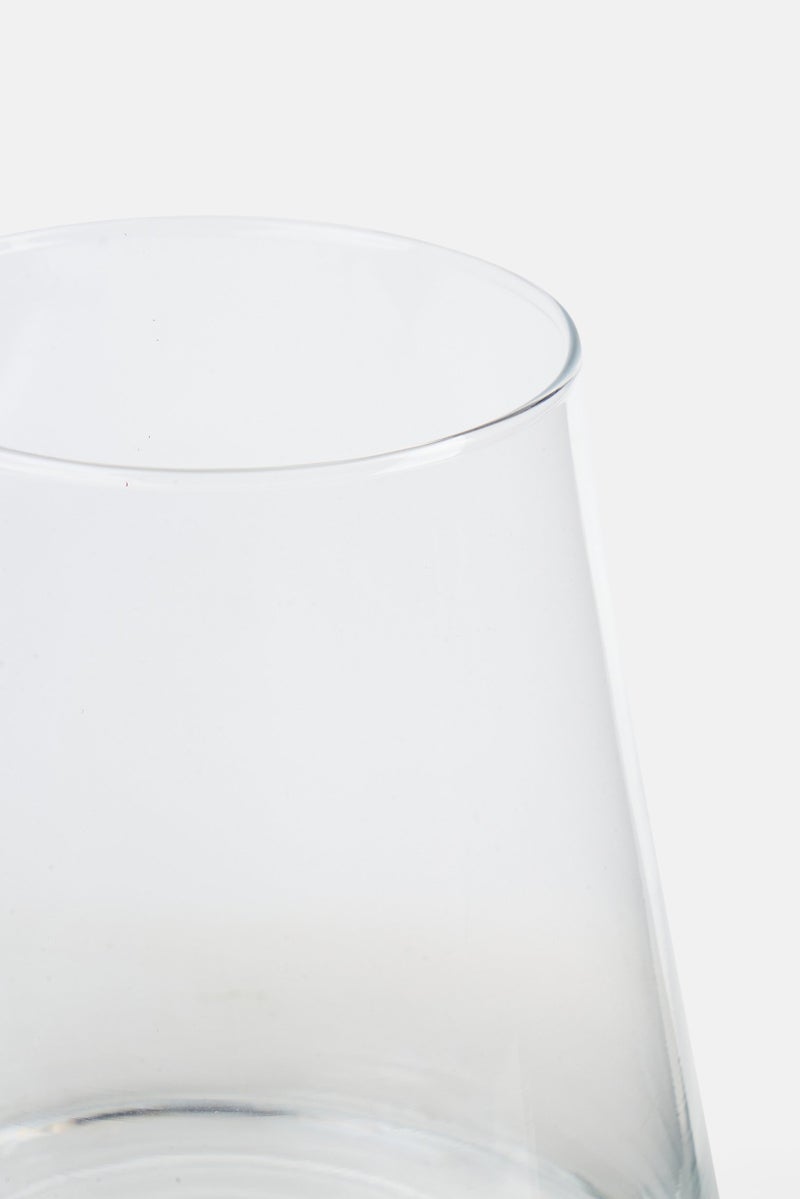 Muy Mucho Decorative Accent Glass Vase, Transparent  - Image 3