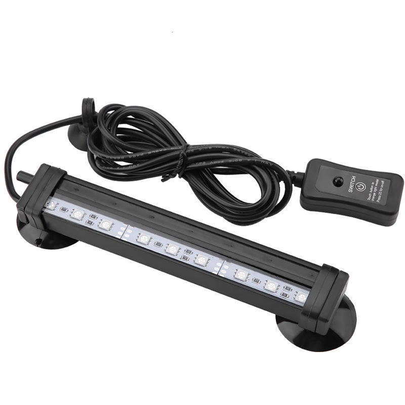 Fish Tank Light 16Cm Multi-color - 4 Lighting Modes Remote Control Light Sucker Mounting for Freshwater And Saltwater Tanks - Image 3