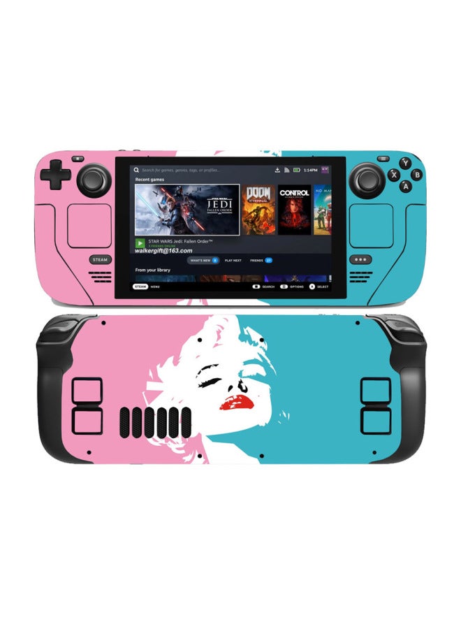 Steam Deck Game Handheld Stickers Anti-scratch Color Change Protection Film Seamless Matte Vinyl-Color:142 - Image 1