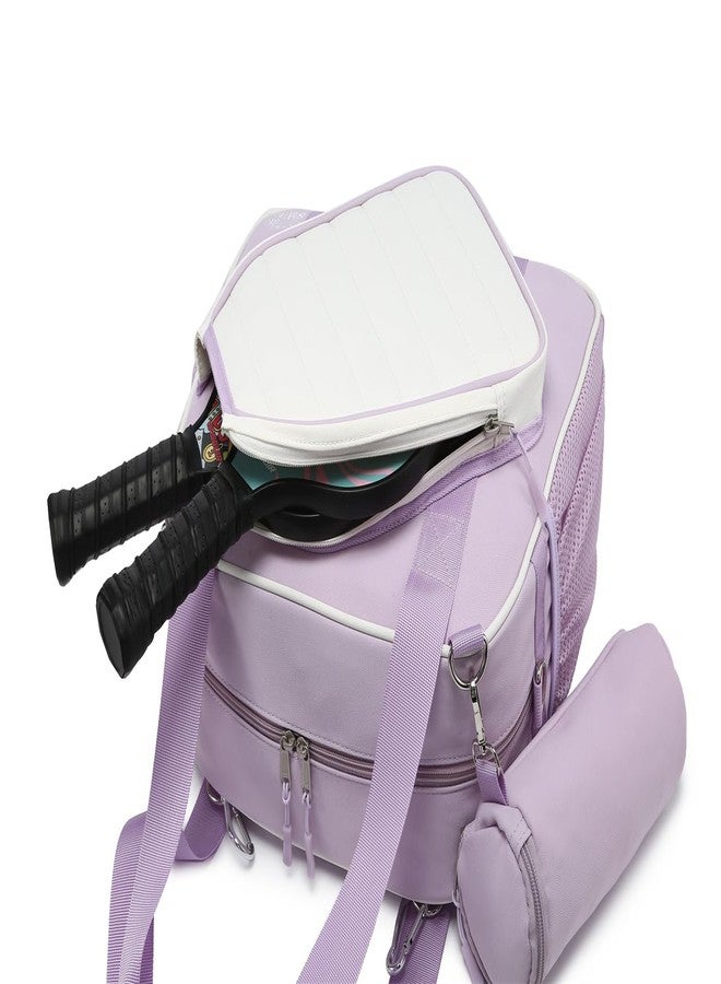 RAINBOW SMILE Crossbody Pickleball Bag with Ice Bag & Ball Bag 3-Piece Sets, Waterproof Pickle Ball Bag Tote Shoulder Bag - Image 5