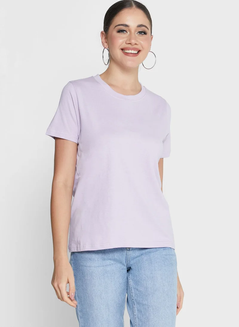 Ginger Basics 5 Pack Essential Crew Neck T-Shirt