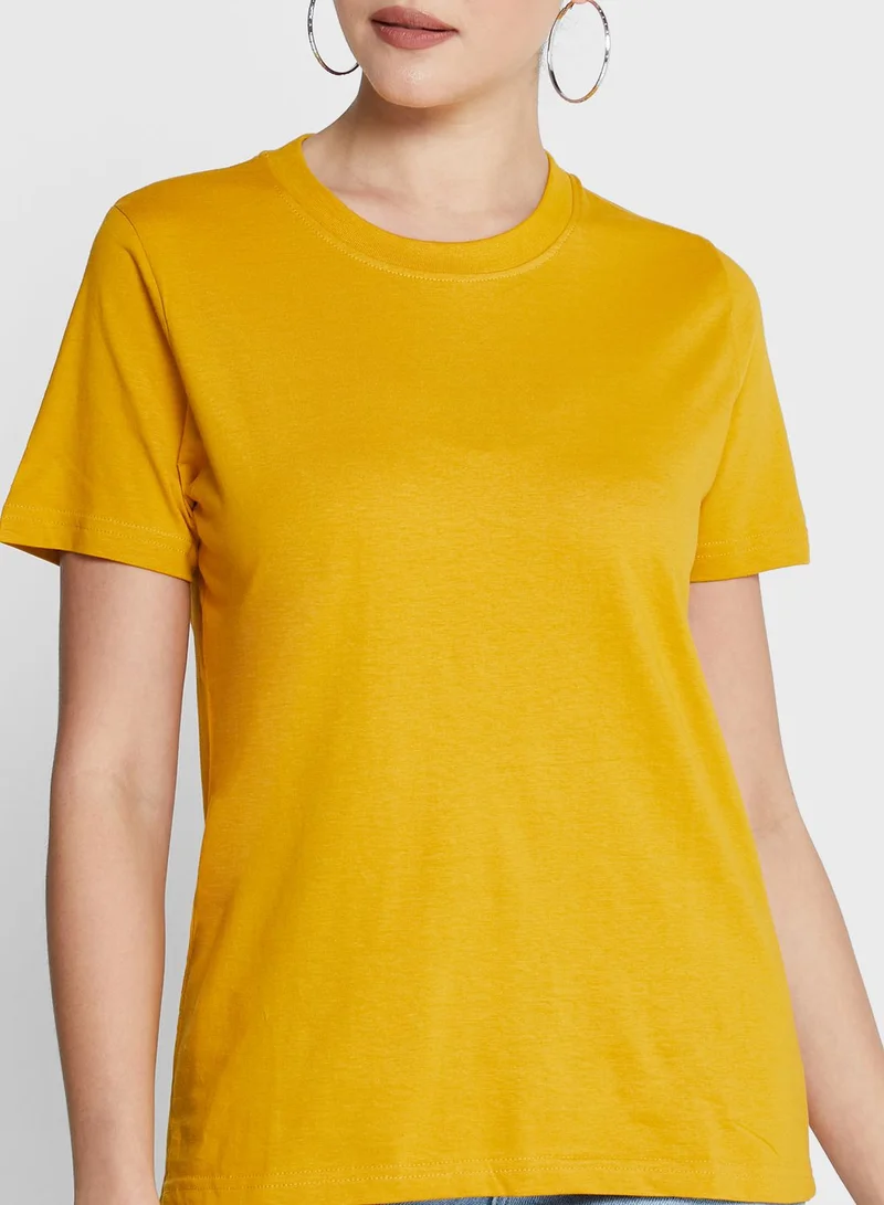 Ginger Basics 5 Pack Essential Crew Neck T-Shirt