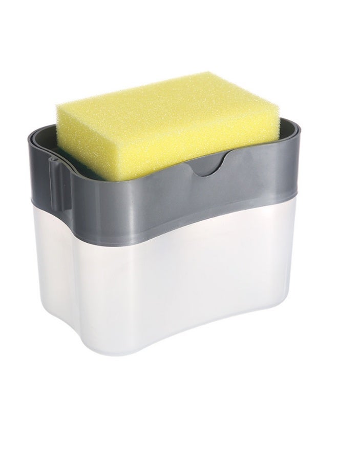 Soap Pump Dispenser And Sponge Holder - Image 1