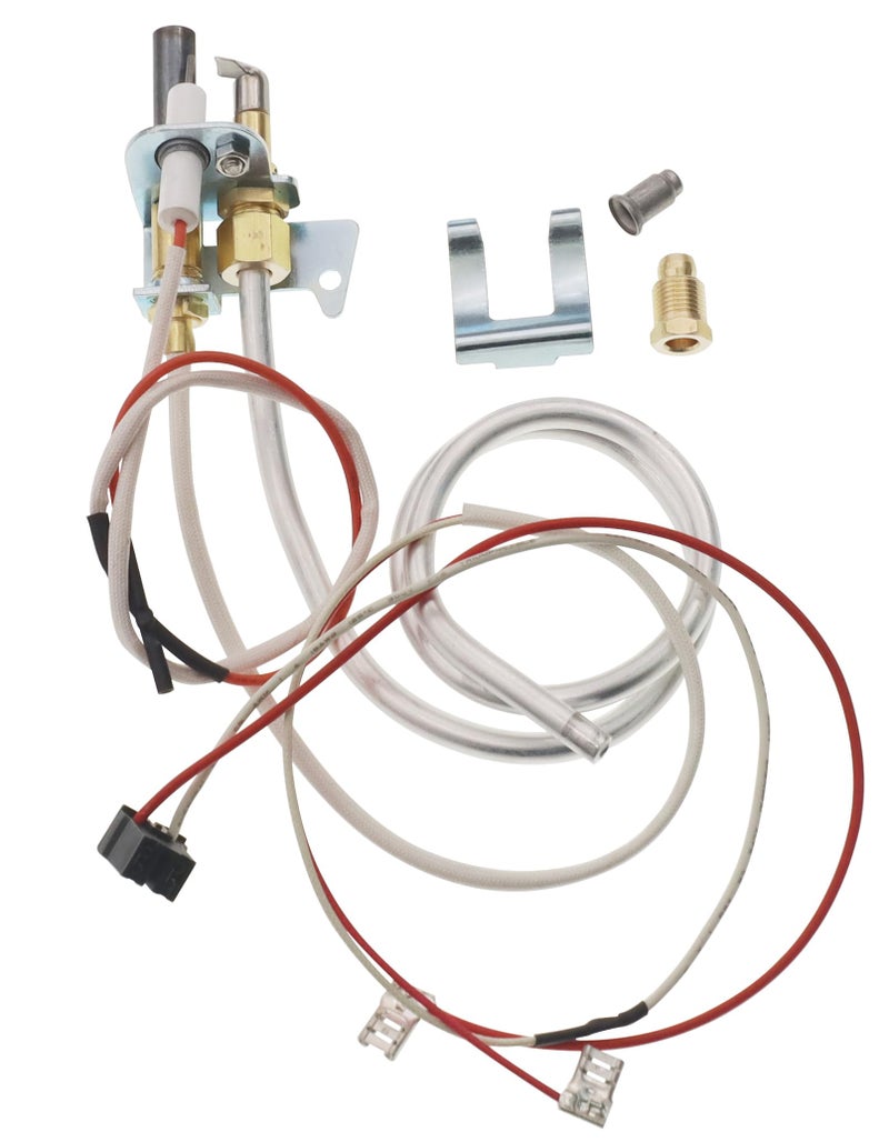 METER STAR 100112330 Gas Water Heater Pilot Assembly 9007876 9007877 Water Heater Pilot Assembly Nat Gas Thermopile Assembly Compatible with Water Heaters Replace for 300 301 Series - Image 2
