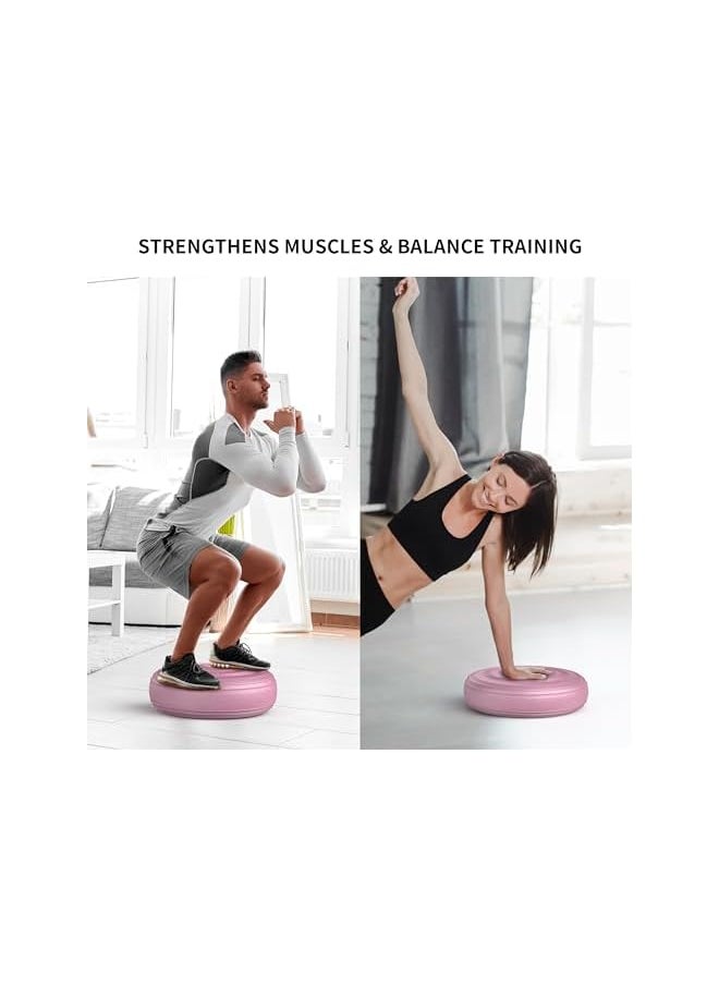 PROIRON - Balance Disc - Wobble Cushion For Balance With Pump Wiggle Seat For Improving Posture, Fitness, Stabilit - Image 1