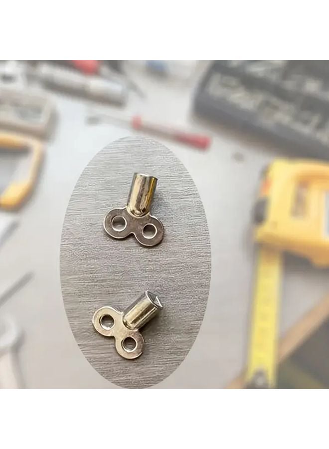 2 Pcs Zinc Alloy Air Release Valve Keys Heavy Duty EU Threaded Connector - Image 1